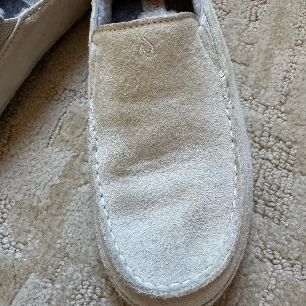 OluKai Women's Gray Slip-On Shoes - Picture 6 of 6